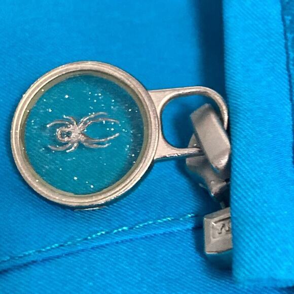 SPYDER Girls Blue Hooded Jacket with Embroidery - Size 12 - Picture 4 of 10